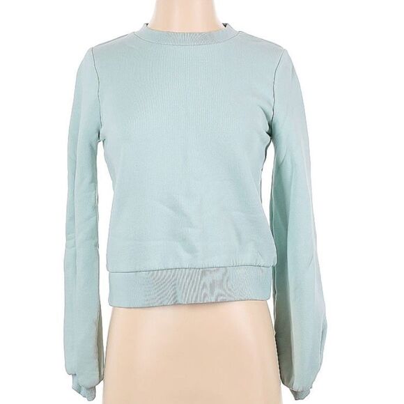 A New Day Mint Green Crewneck Sweatshirt - Picture 2 of 4